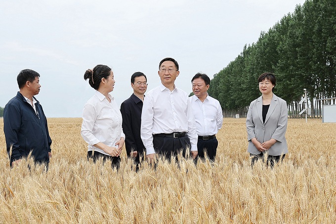 刘宁到开封尉氏县看望慰问“三夏”生产一线人员并督导调研“三夏”工作